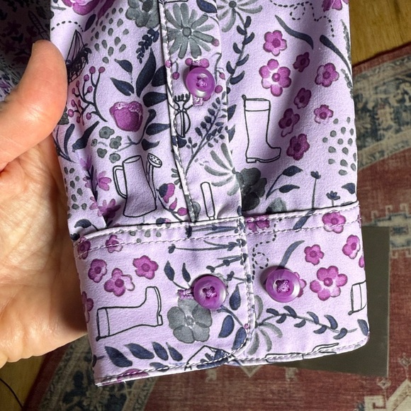 DULUTH TRADING CO Garden Print Tunic Size Medium - Picture 9 of 15